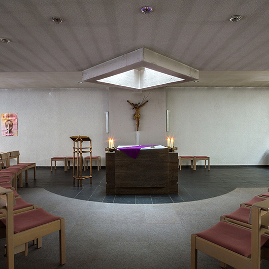 Innenraum der Kapelle St. Rochus, Dittelbrunn